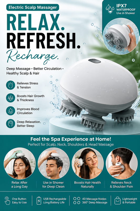 Electric Scalp Massager